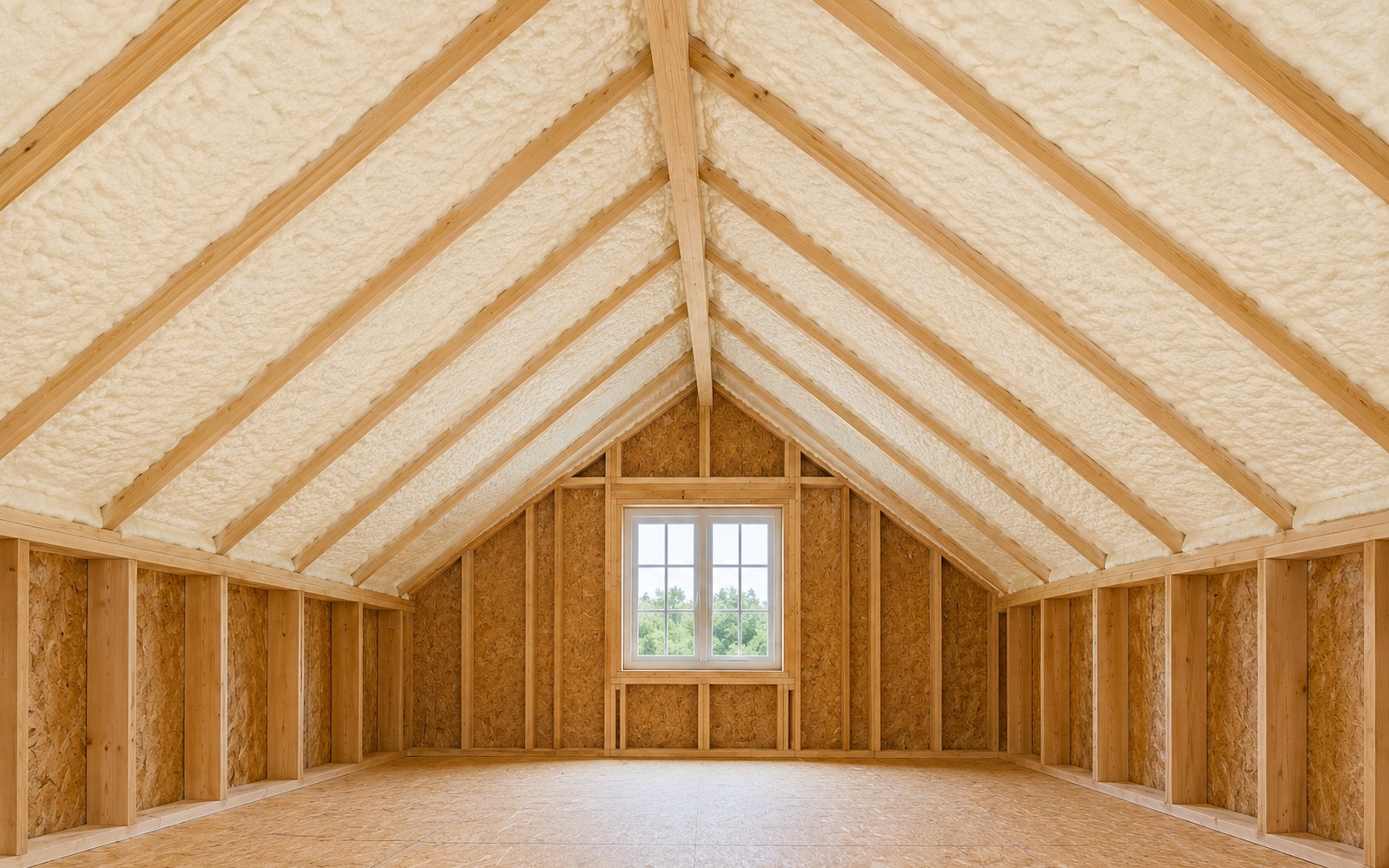 Closed cell spray foam texture